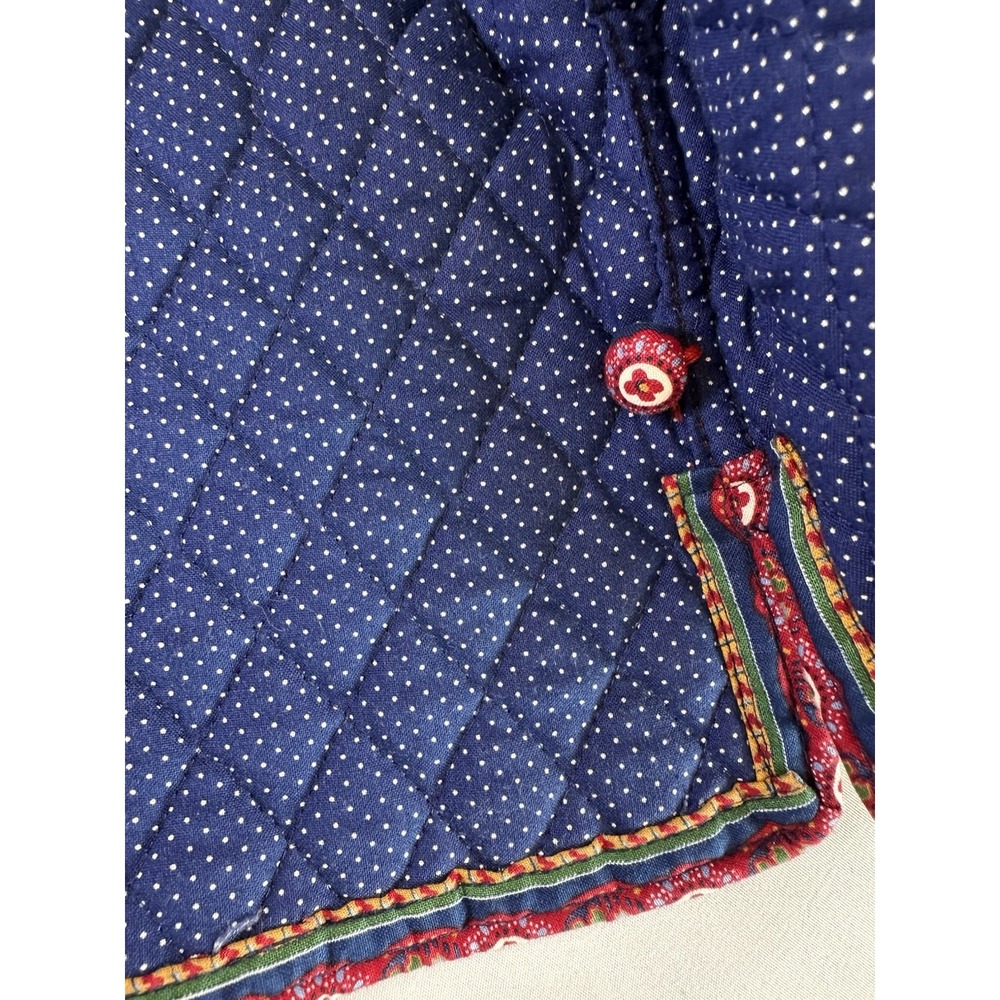 Vera Bradley Red Floral Quilted Jacket - Picture 5 of 7